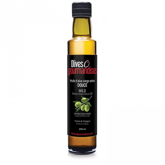 Olives et gourmandises - Huile d'olive vierge extra douce - 250 ml